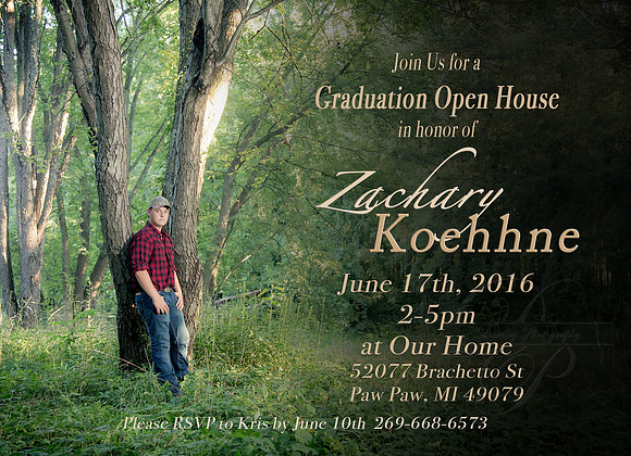 grad card front